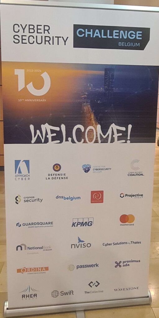 A lot of sponsors were present at the day of the finals.